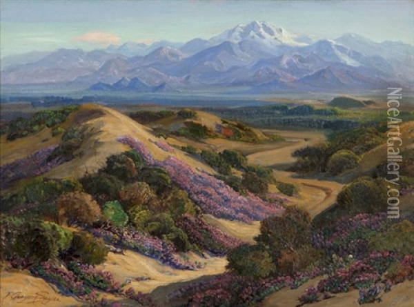 Desert Bloom Oil Painting - Fred Grayson Sayre
