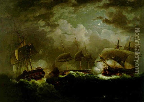 Tidings From The Sea Oil Painting - Percival de Luce