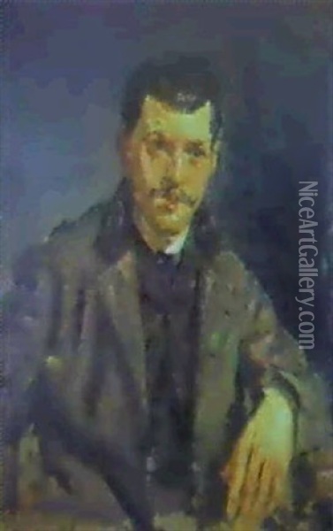 Caballero Oil Painting - Francisco Gimeno Arasa