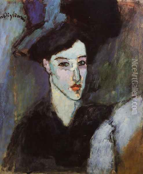 The Jewess Oil Painting - Amedeo Modigliani