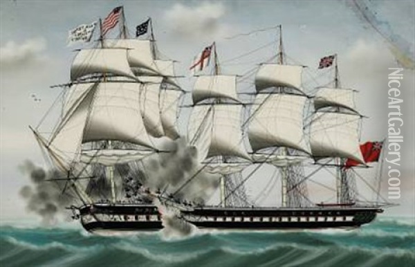 The Naval Battle Between H.m.s. 
