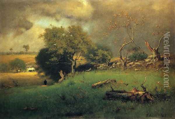 The Storm II Oil Painting - George Inness