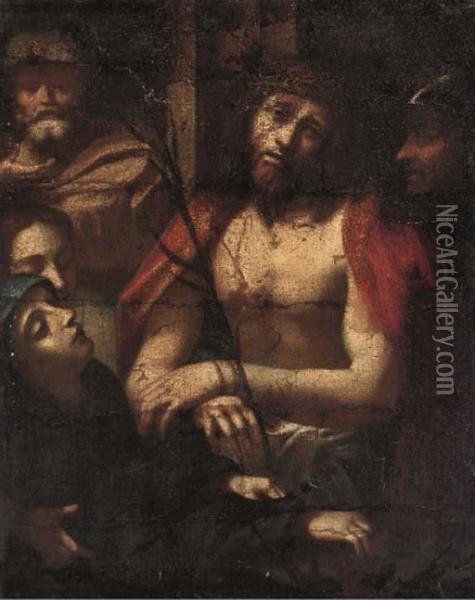 Ecce Homo Oil Painting - Correggio, (Antonio Allegri)