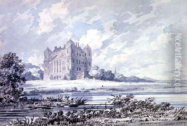 Duff House Oil Painting - Thomas Girtin