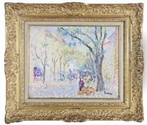 boulevard Des Batignolles  Oil Painting - Henri Person