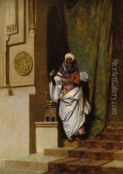 Tangiers Oil Painting - Jean Joseph Benjamin Constant