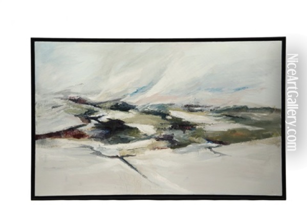 Early Spring, 1971 Oil Painting - William Crosby