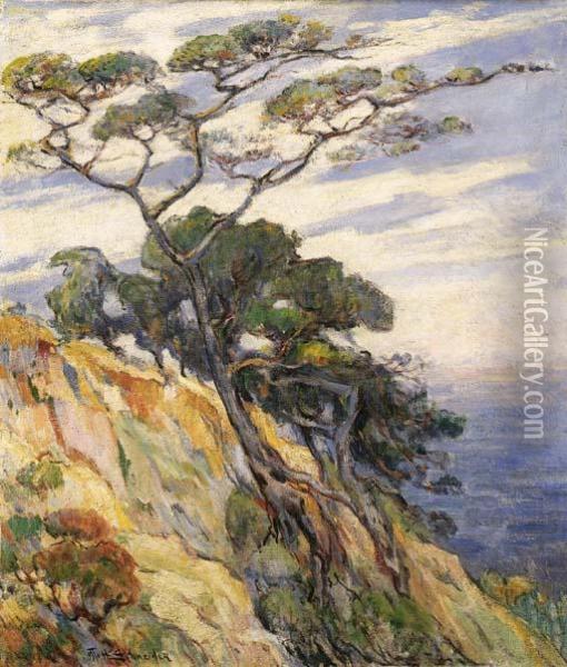 Torrey Pines Oil Painting - Otto Henry Schneider