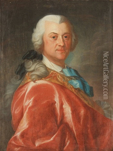 Carl Carleson (1703-1761) Oil Painting - Johann Joachim Streng