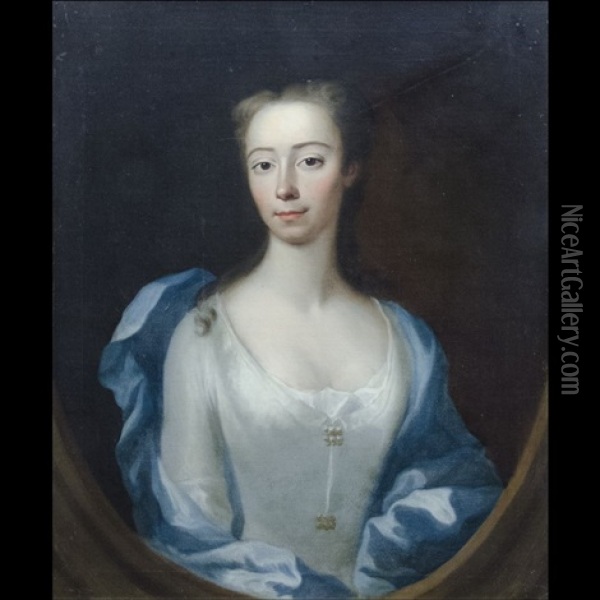 Ritratto Di Giovane Donna Oil Painting - Thomas Gainsborough
