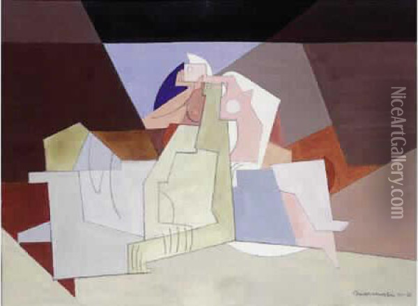 Sans Titre Oil Painting - Louis Marcoussis