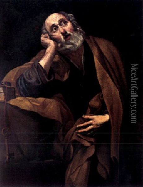 Der Hl. Petrus Oil Painting - Jusepe de Ribera