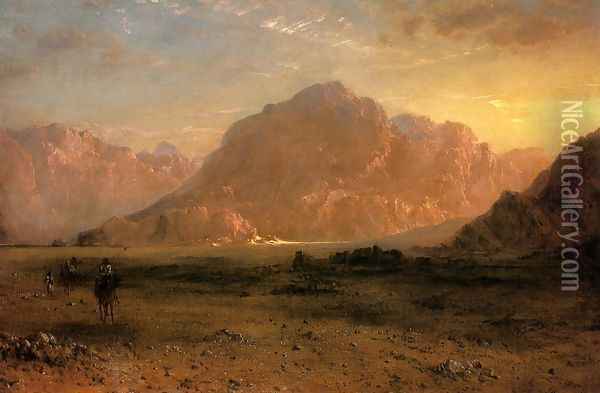 The Arabian Desert Oil Painting - Frederic Edwin Church