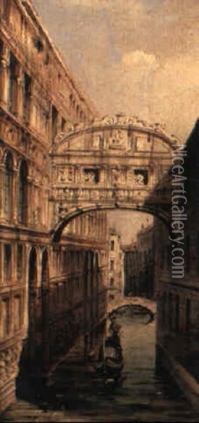 San Giorgio Maggiore, Venice Oil Painting - Marco Grubas