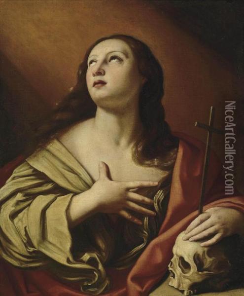 The Penitent Magdalen Oil Painting - Guido Reni