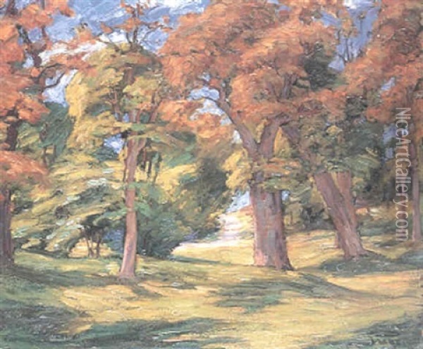 Vag Frisens Park Oil Painting - Prince (Napoleon Nicolaus) Eugen