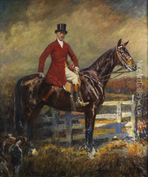 Indier Von Shilfaxx-trakehnen Oil Painting - Hermann Junker the Younger