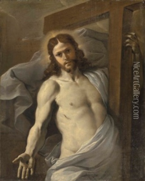 The Risen Christ Oil Painting - Mattia Preti