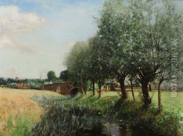 Landscape Oil Painting - Sir David Murray