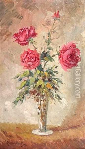 Rosas Oil Painting - Richard Hall