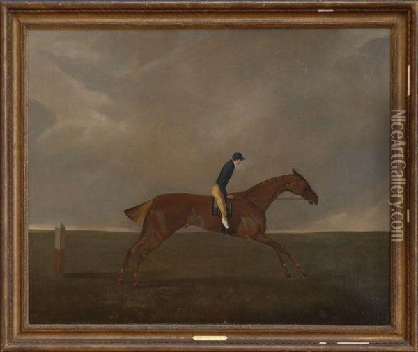 Horseand Rider Oil Painting - John, H.B. Doyle