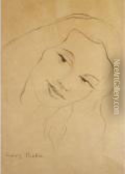 Portrait De Femme Oil Painting - Francis Picabia