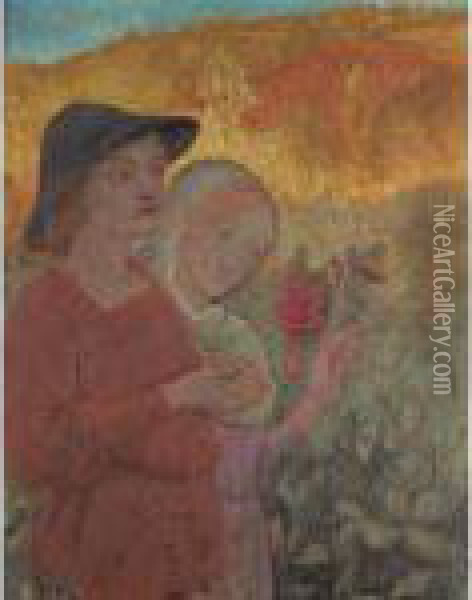 Mignonne Allons Voir Si La Rose Oil Painting - Paul Serusier