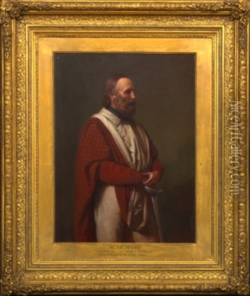 Garibaldi Oil Painting - Henry Lejeune