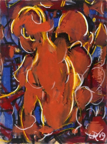 Ohne Titel Oil Painting - Christian Rohlfs