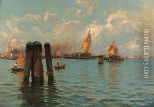 Venice Oil Painting - Robert Payton Reid