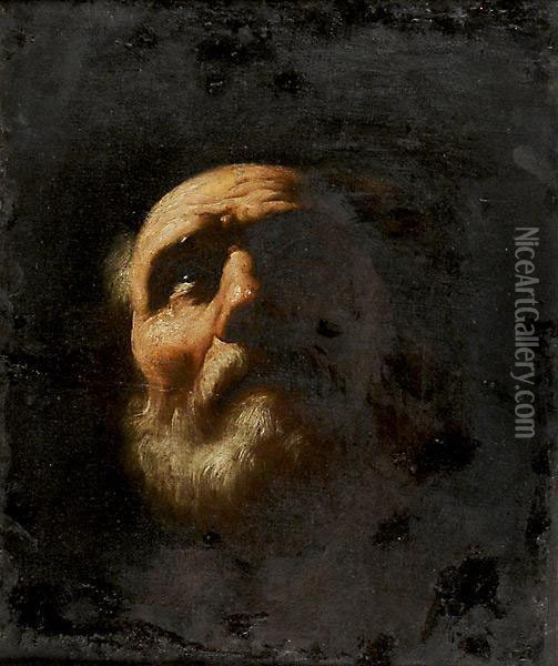 Studio Per San Pietro Oil Painting - Francesco Fracanzano