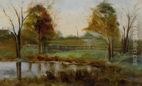 Lake Gardner Oil Painting - Charles Harold Davis