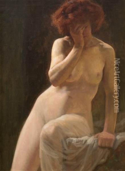 Sara - A Nude Oil Painting - Gordon Coutts