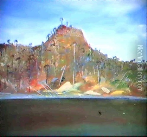 Bundanon I, 1986 Oil Painting - Arthur Merric Boyd