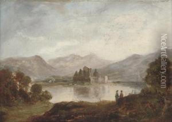 Loch Awe Oil Painting - Horatio McCulloch