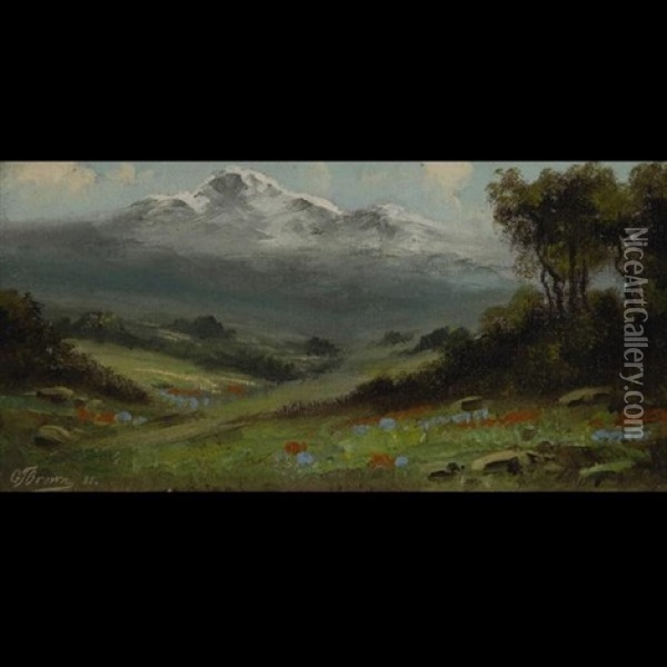 Spring Landscape Oil Painting - Grafton Tyler Brown