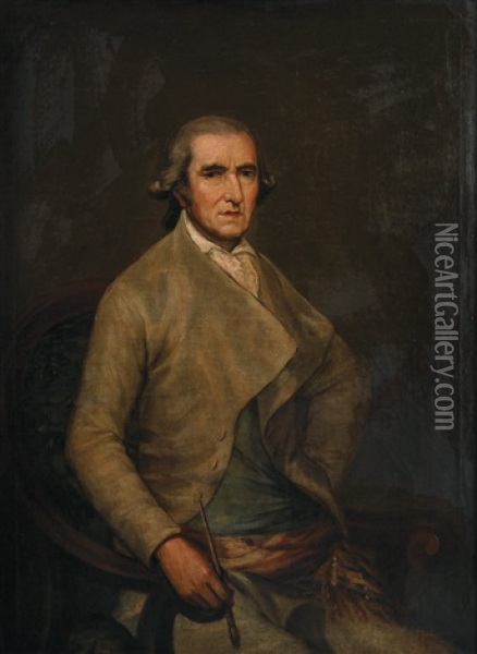 Portrait De Francisco Bayeu Oil Painting - Francisco Goya