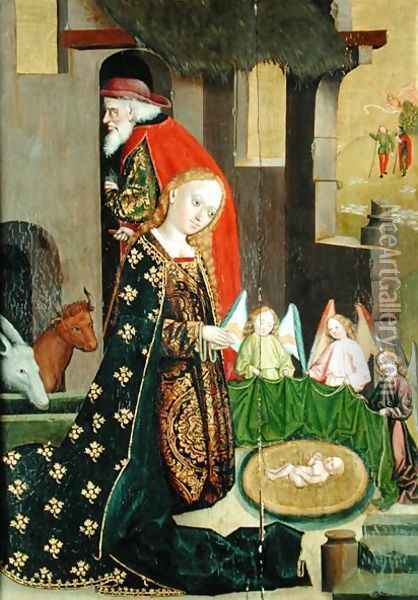 Nativity, from the Dome Altar, 1499 Oil Painting - Absolon Stumme