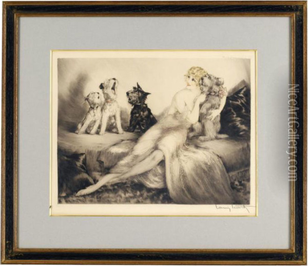 Perfect Harmony Oil Painting - Louis Icart