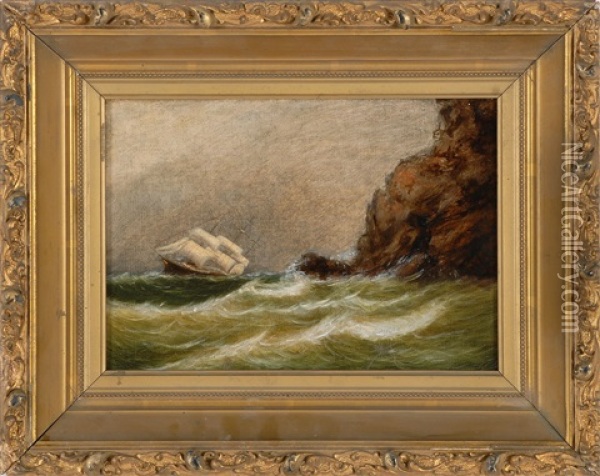 Lee Shore Oil Painting - Clement Drew