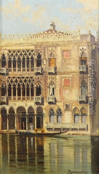 La Casa D'oro Oil Painting - Antonietta Brandeis