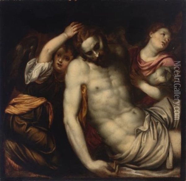 The Lamentation Of Christ Oil Painting -  Padovanino