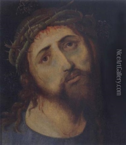 Salvator Mundi Oil Painting - Albrecht Duerer