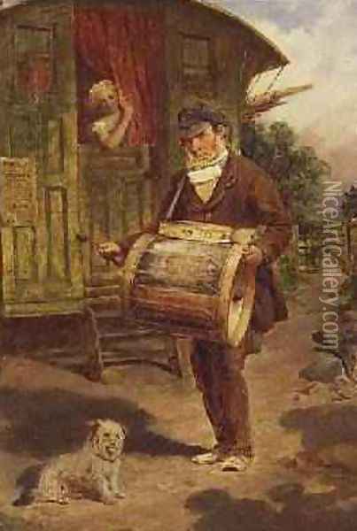 Gypsy Caravan Oil Painting - William Mulready