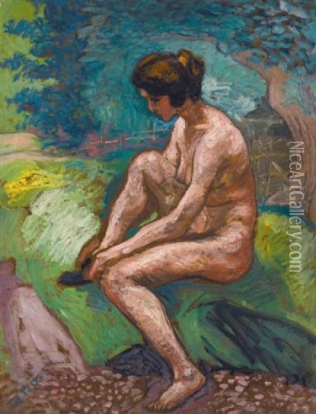 Nude Oil Painting - Jean Peske