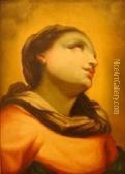 Madonna In Gloria Oil Painting - Flaminio Torri