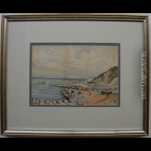 The West Coast Of B.c.; The Bay Of Chaleur (newbrunswick) Oil Painting - Jessie Hall