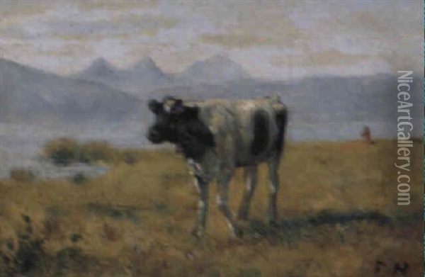 Kalb Am See Oil Painting - Ferdinand Hodler