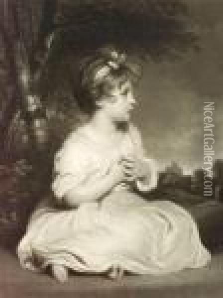 Cornelia And Herchildren Oil Painting - Sir Joshua Reynolds