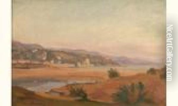 Paysage Oil Painting - Louis Alphonse Abel Lauvray